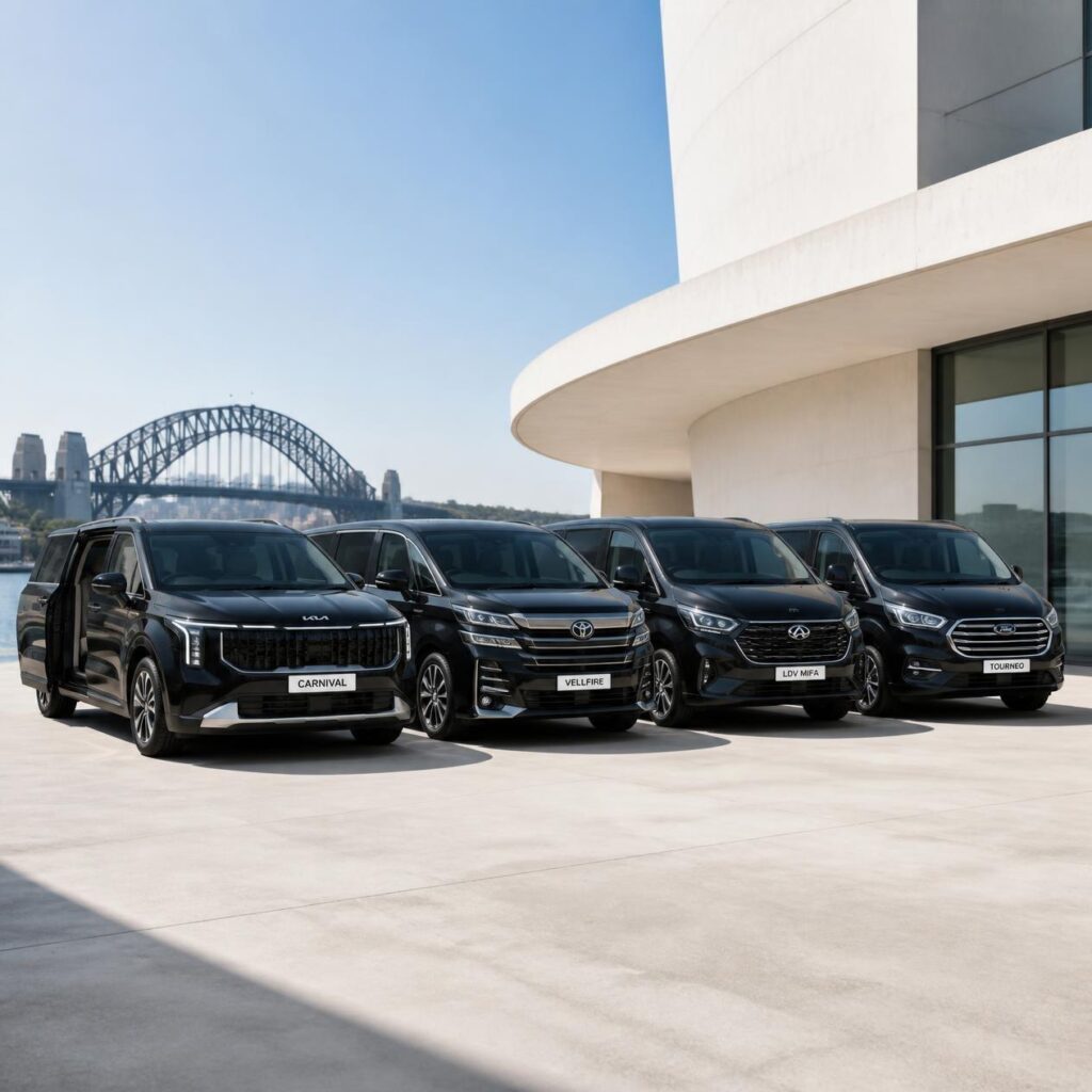 Family van from our fleet
