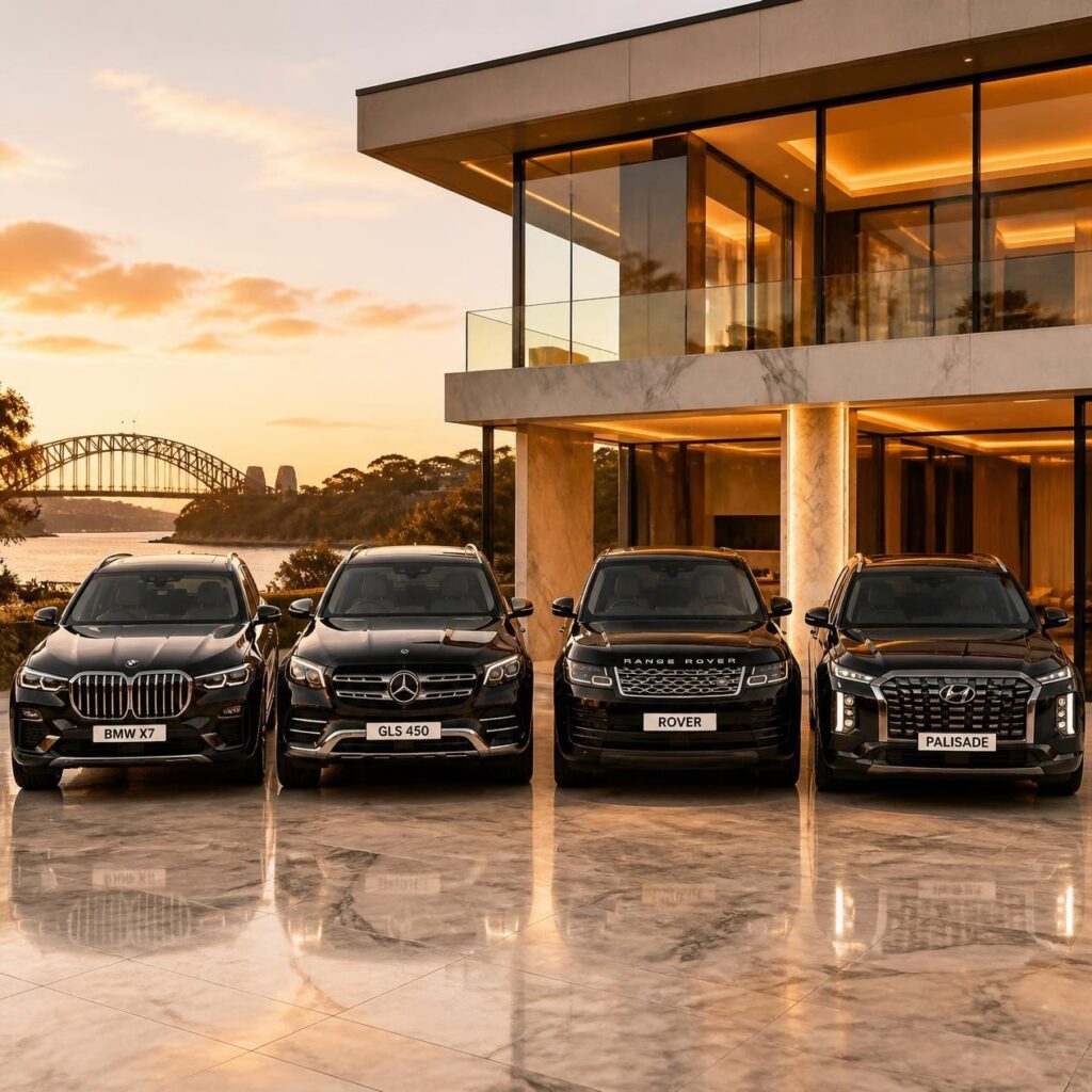 Luxury large SUV from our fleet